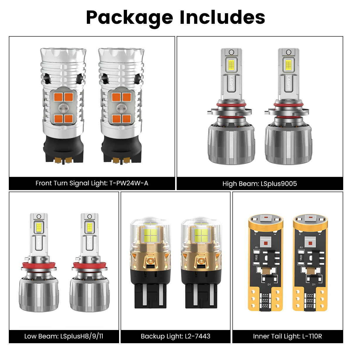 Fit for 2017-2019 Chrysler Pacifica The Brightest LED Bulbs Upgrade | Tested and Verified - Image 5
