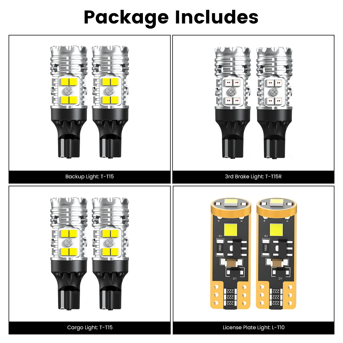 Custom Engineered for 2016-2018 Chevrolet Silverado 1500 LED Bulbs Upgrade | Tested and Verified - Image 6