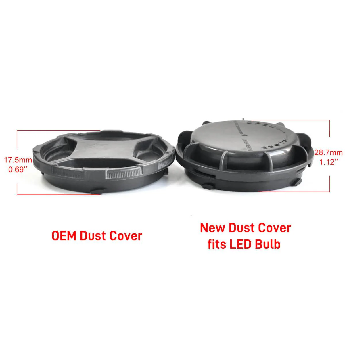 Dust Cover Seal Cap Waterproof OEM Design Fit for Hyundai Kia LED Bulb DC1004 - Image 2