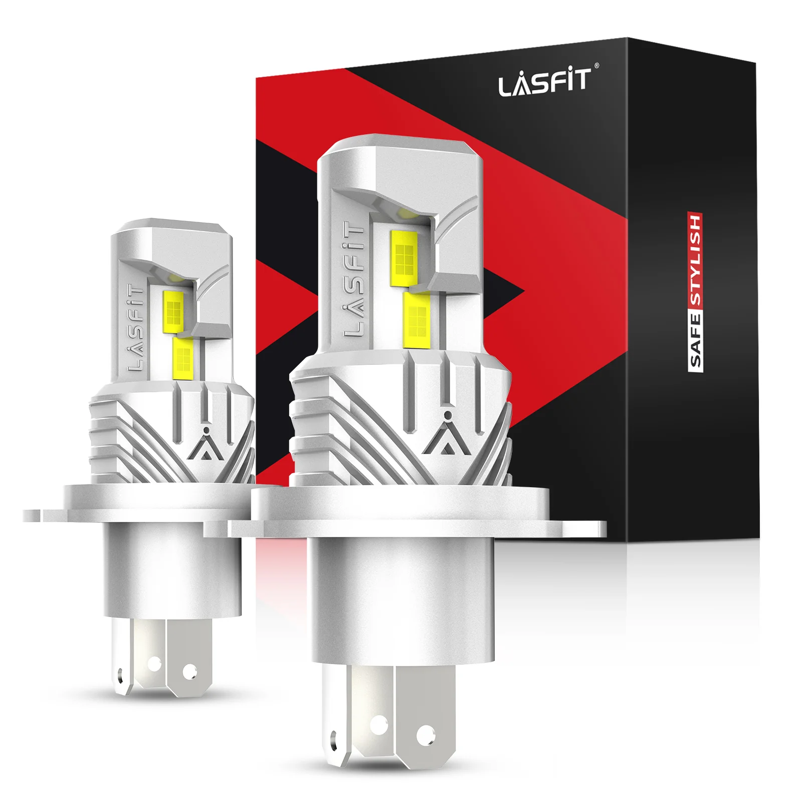 40W 9003 H4 HB2 L1 Plus Series | 4,000LM 6000K LED Bulbs