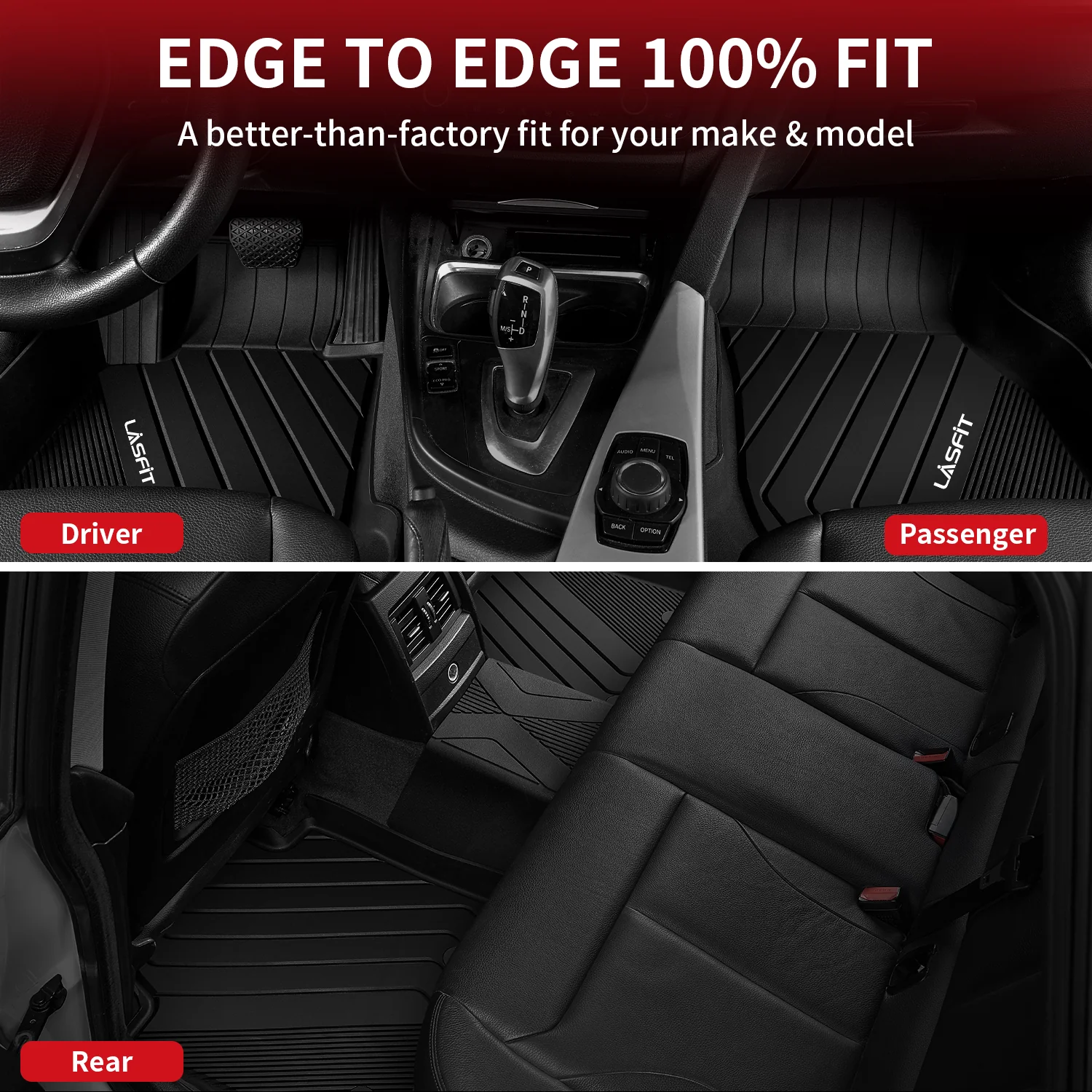 Fit for 2023-2026 BMW X1 Floor Mats & Cargo Mat - Image 4
