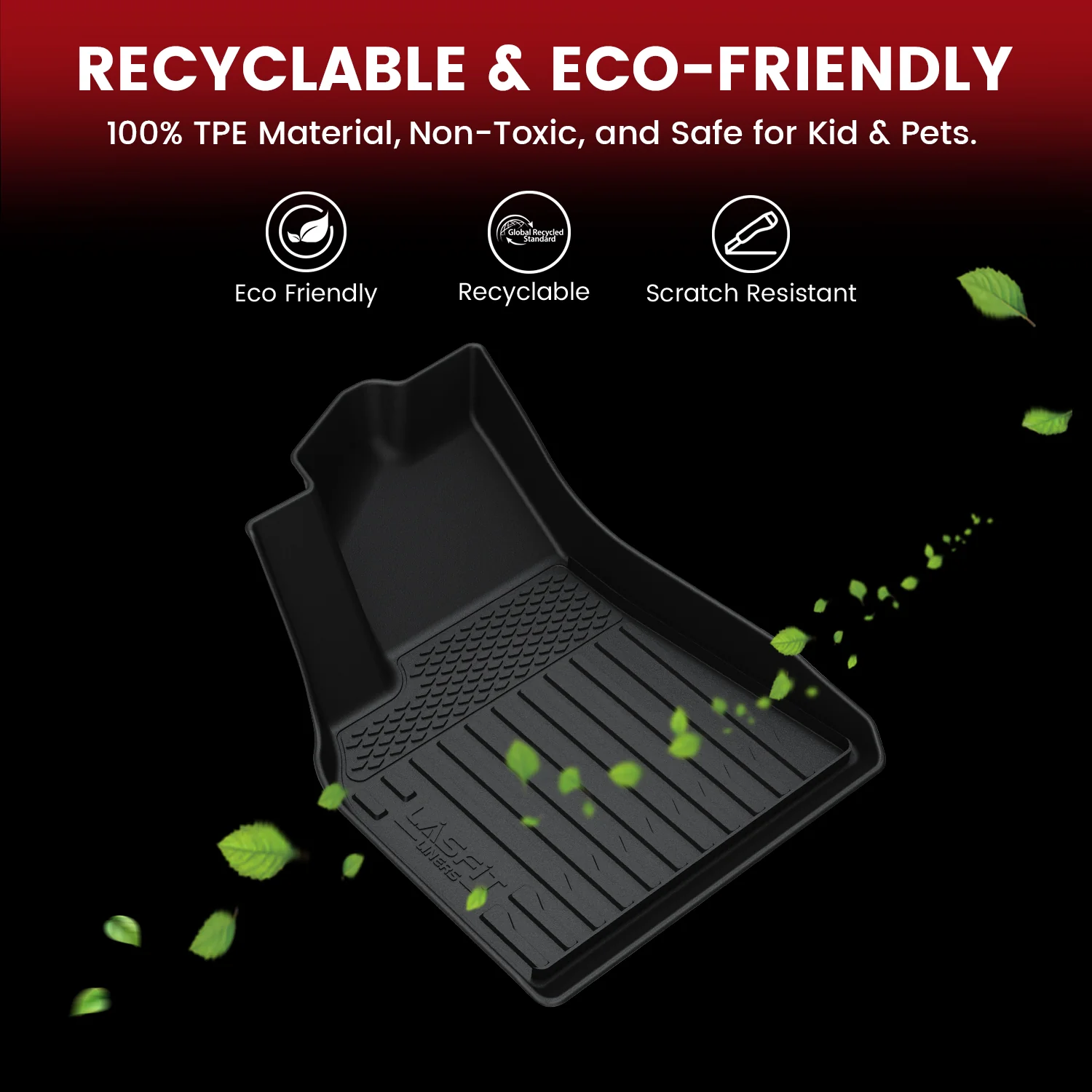 Fit for 2026 Tesla Model Y Floor Mats or Cargo or Frunk Liner or Trunk Well or Seatback Mats, Only Fit 5 seats - Image 18