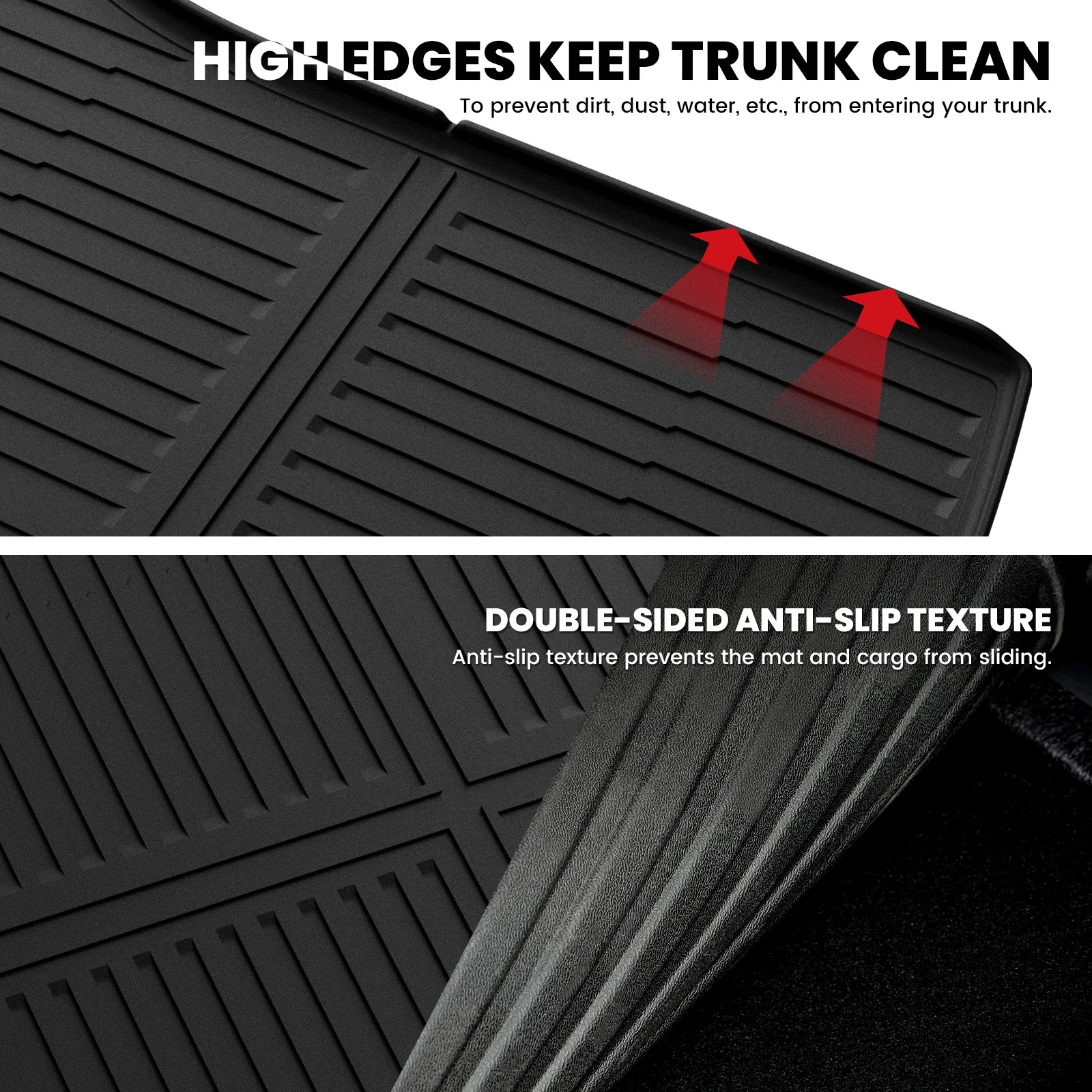 Fit for 2026 Tesla Model Y Floor Mats or Cargo or Frunk Liner or Trunk Well or Seatback Mats, Only Fit 5 seats - Image 24