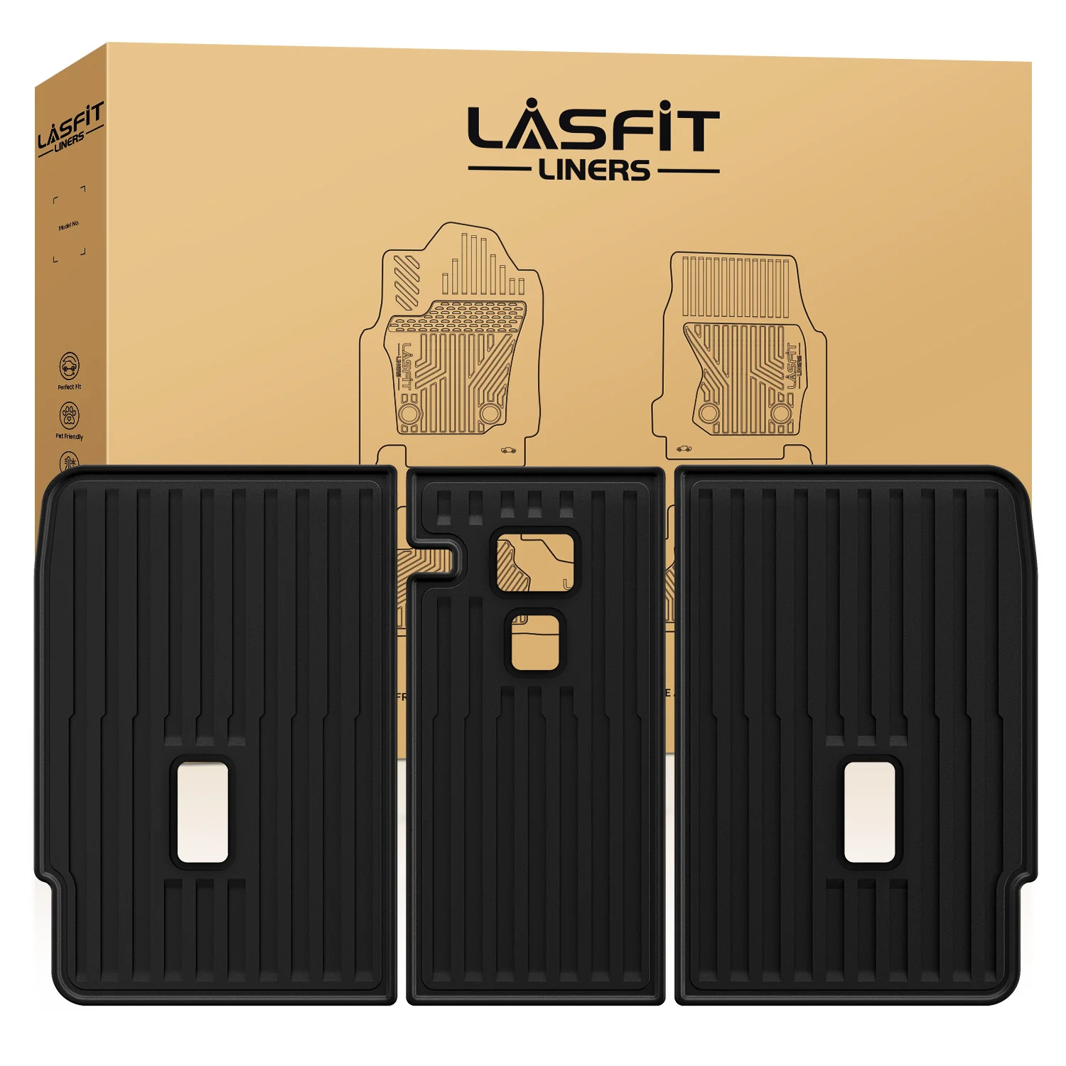 Fit for 2026 Tesla Model Y Floor Mats or Cargo or Frunk Liner or Trunk Well or Seatback Mats, Only Fit 5 seats - Image 43