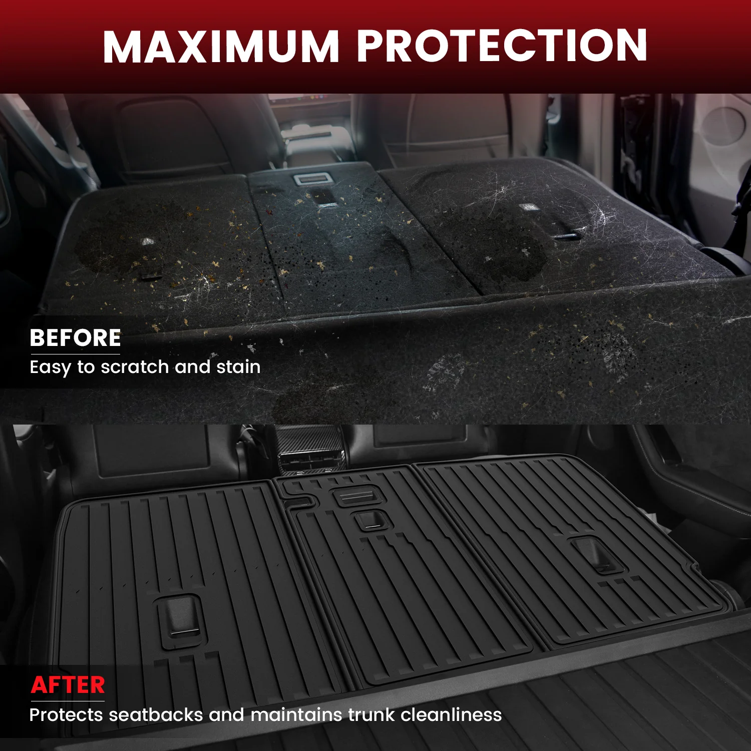 Fit for 2026 Tesla Model Y Floor Mats or Cargo or Frunk Liner or Trunk Well or Seatback Mats, Only Fit 5 seats - Image 7