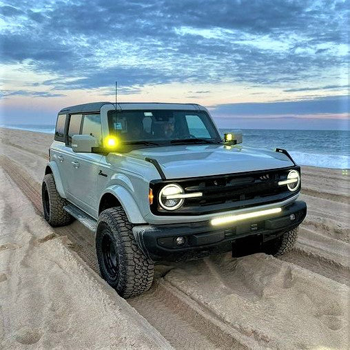 Fit For Ford Bronco Off Road Lights LED Light Bars Auxiliary Lights - Image 3