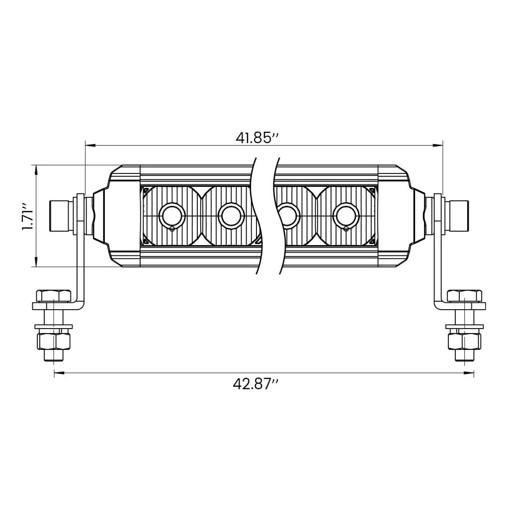 Fit For Ford Bronco Off Road Lights LED Light Bars Auxiliary Lights - Image 8