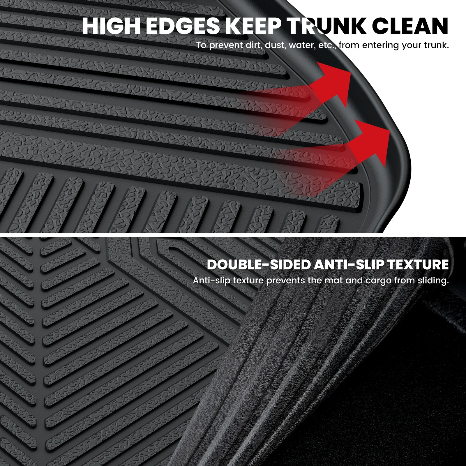 Fit for 2014-2019 Toyota Highlander Floor Mats or 3rd Row Seatback & Cargo Mats, Fit Gas Only - Image 24