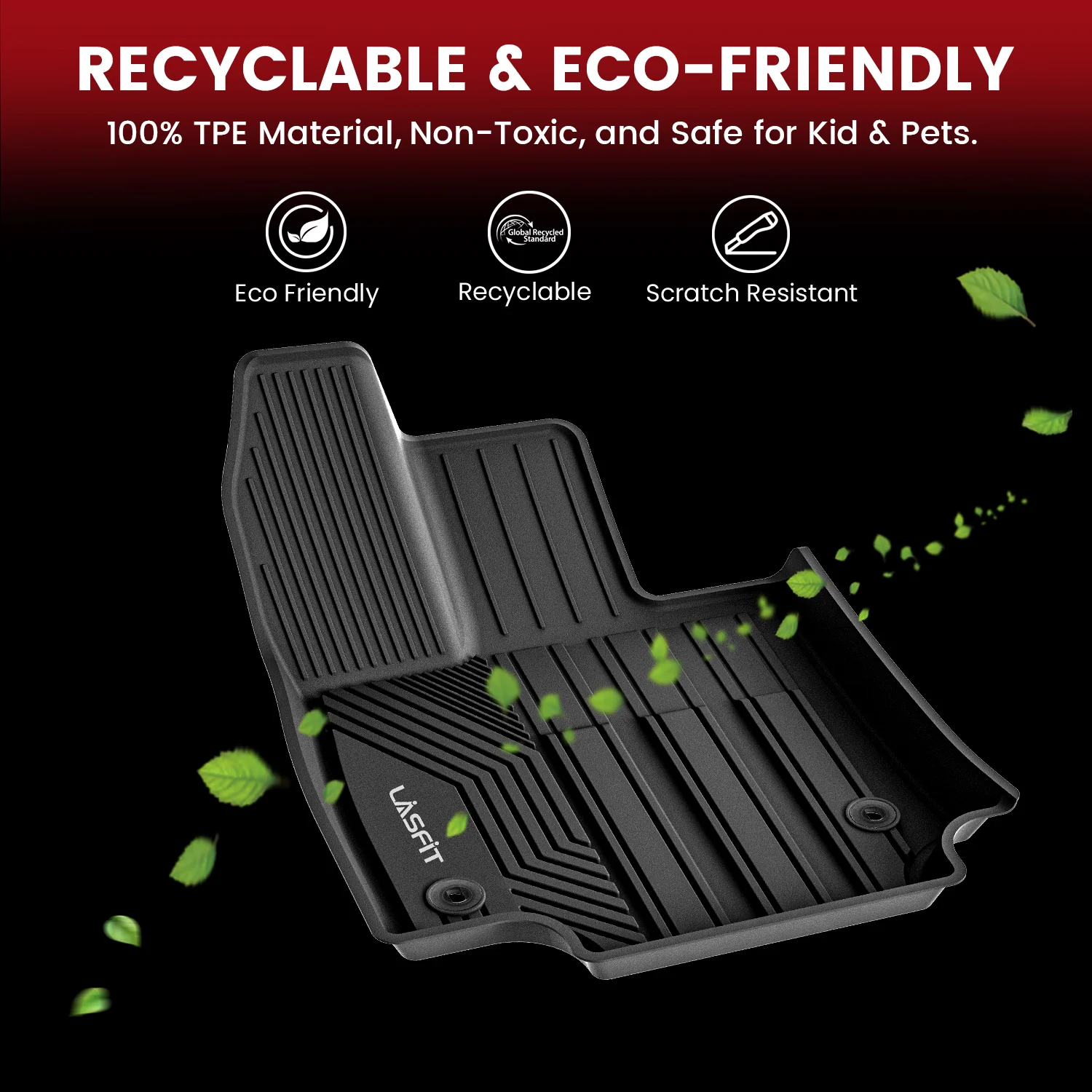 Fit for 2014-2021 Toyota Tundra Floor Mats 1st & 2nd Row Seat - Image 6