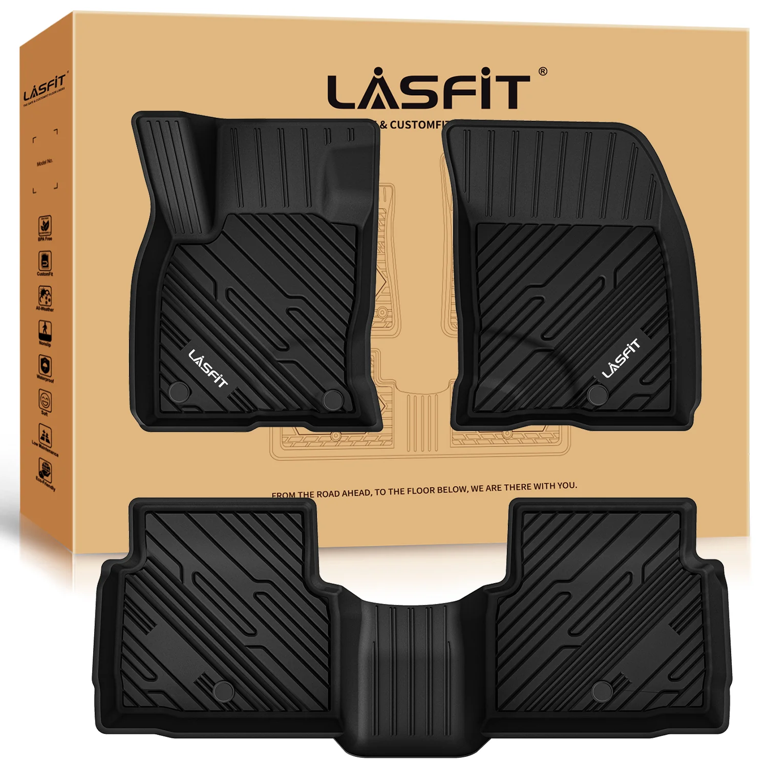 Fit for 2020-2026 Ford Escape Floor Mats or Seatback & Cargo Mats - Image 9