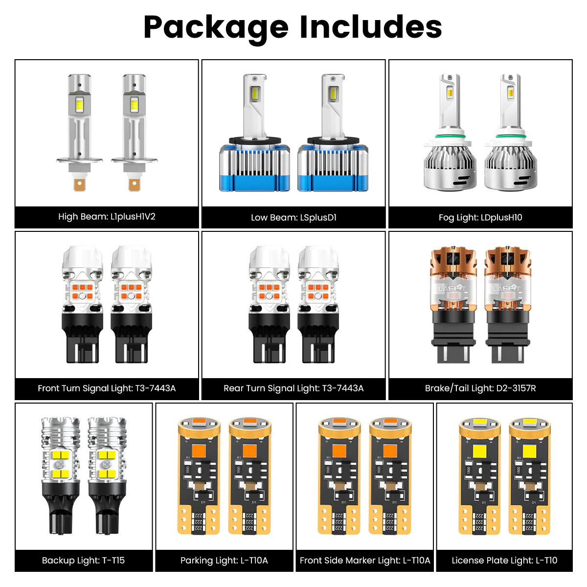 Custom Engineered for 2013-2016 Ford Escape LED Bulbs Upgrade - Image 9