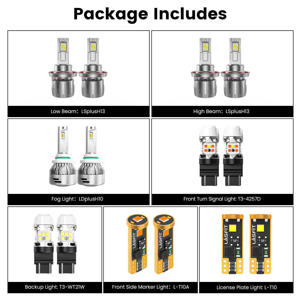 Fit for 2020-2022 Ford F-250 F-350 Super Duty The Brightest LED Bulbs Upgrade | Tested and Verified - Image 8