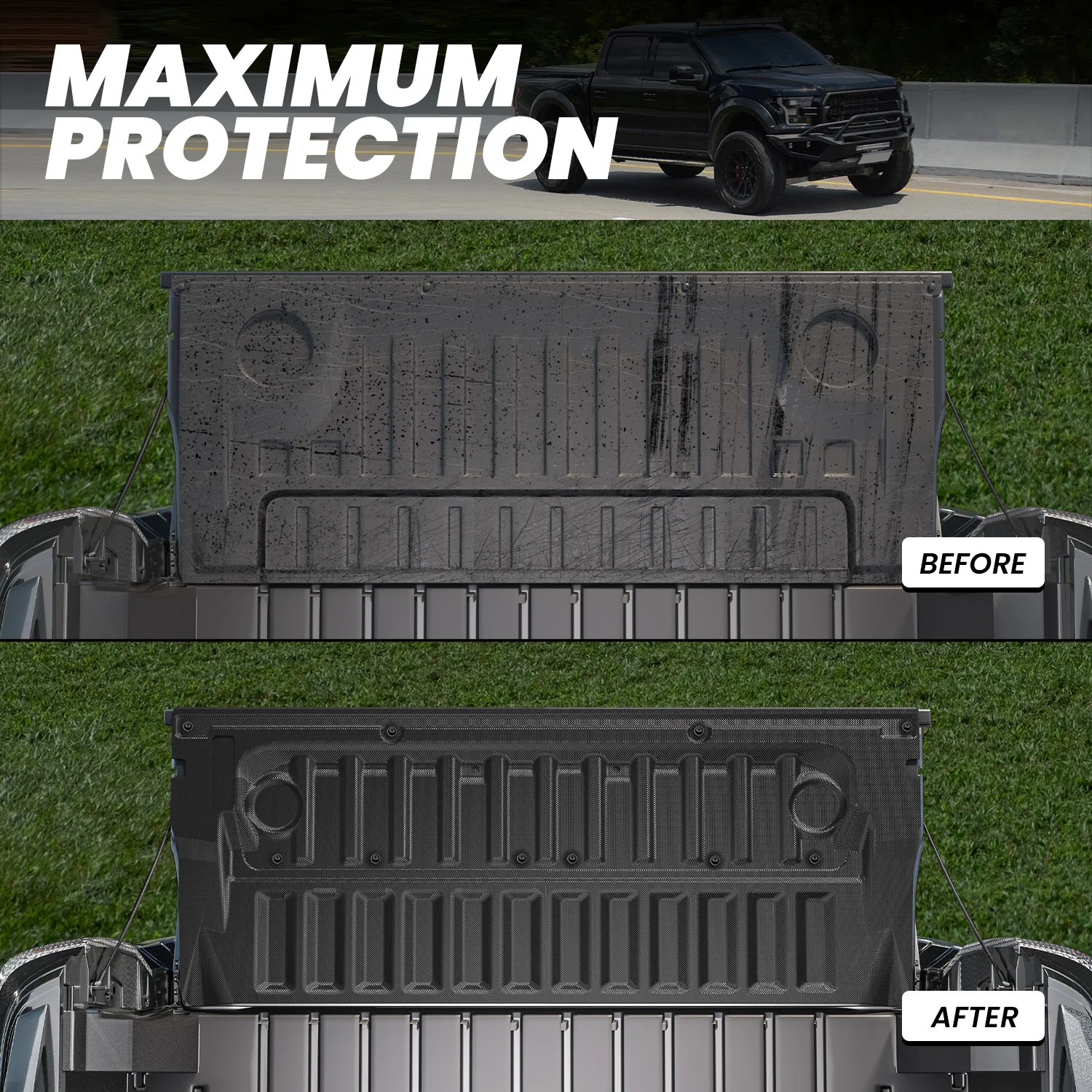 Fit for 2024-2026 Ford Ranger 5FT(59.6") Heavy Duty Truck Bed Mat or Tailgate Mat, Not Fit Drop-in liners - Image 12