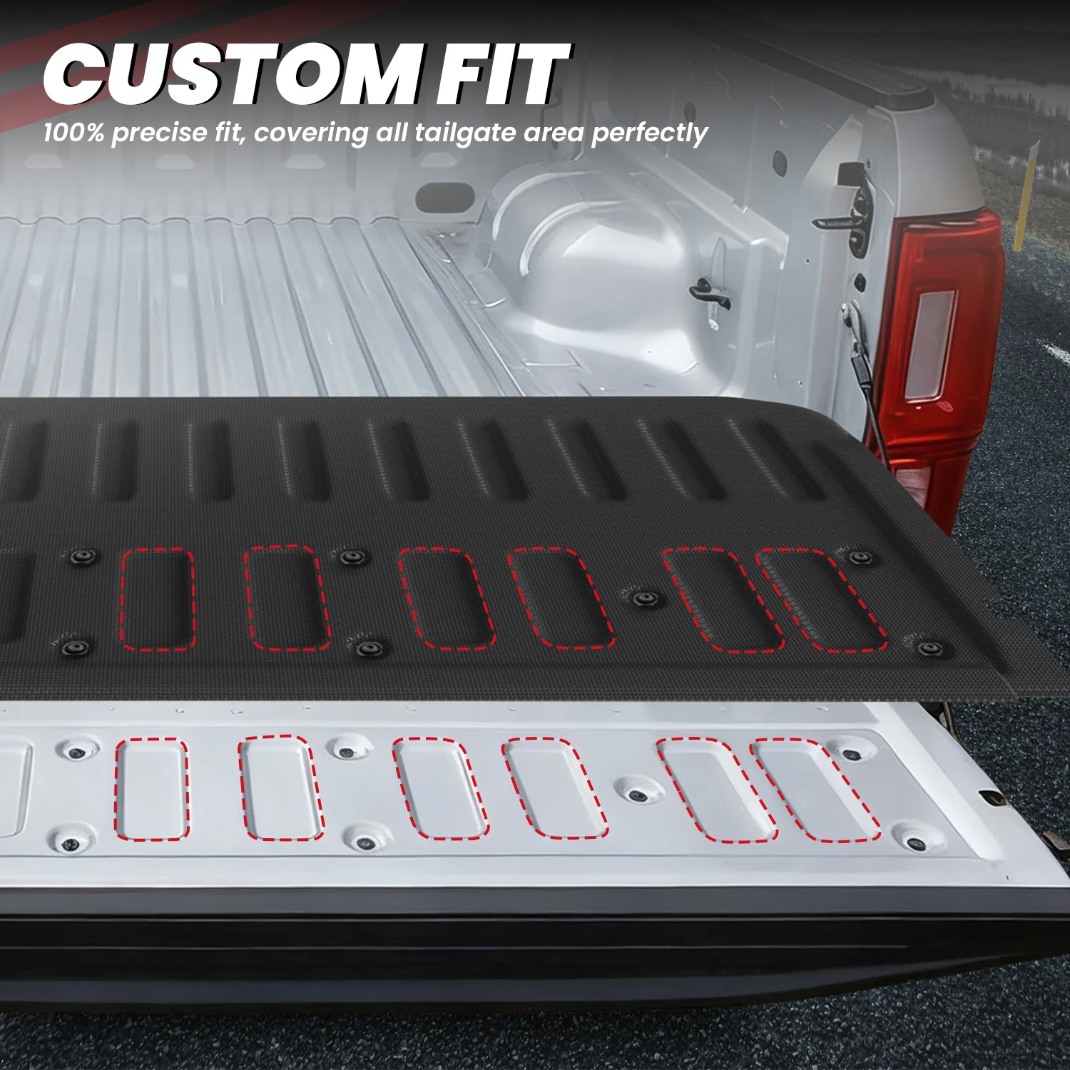 Fit for 2019-2023 Ford Ranger Custom Bed Mat or Tailgate Mat, Not Fit Drop-in liners - Image 13