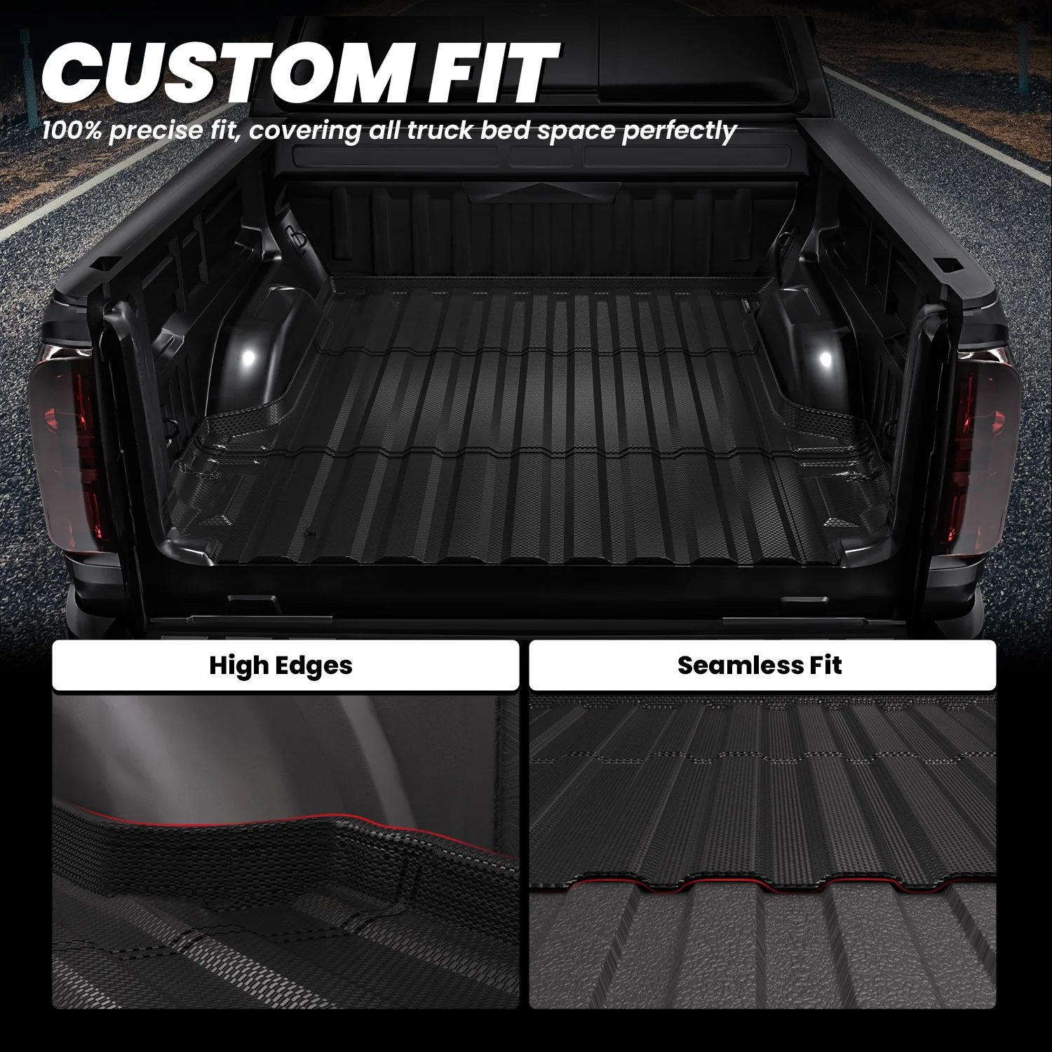 Fit for 2015-2022 GMC Canyon 5.1FT Short Bed Mat or Tailgate Mat - Image 3