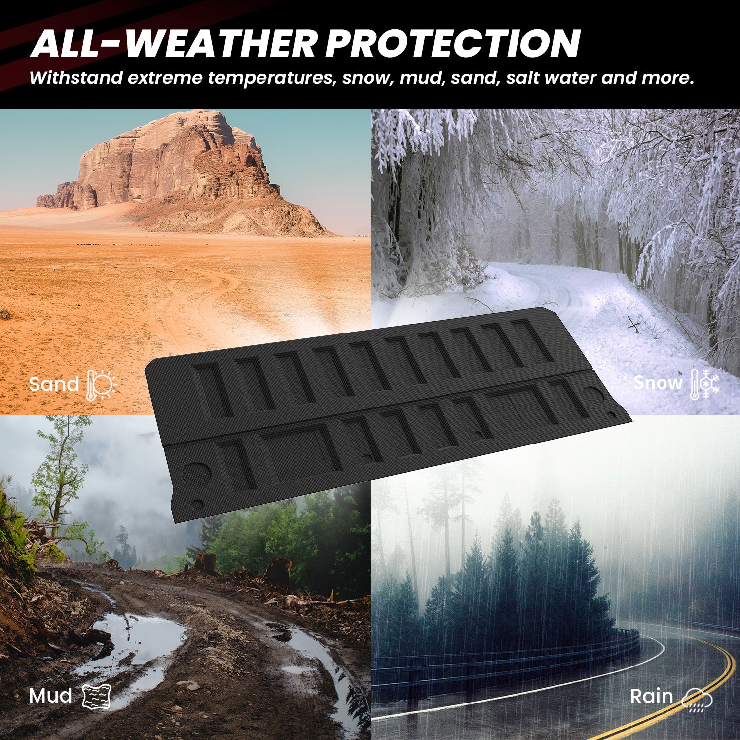 Fit for 2023-2026 GMC Canyon Heavy Duty 61.7"(5FT) Bed Mat or Tailgate Mat - Image 13