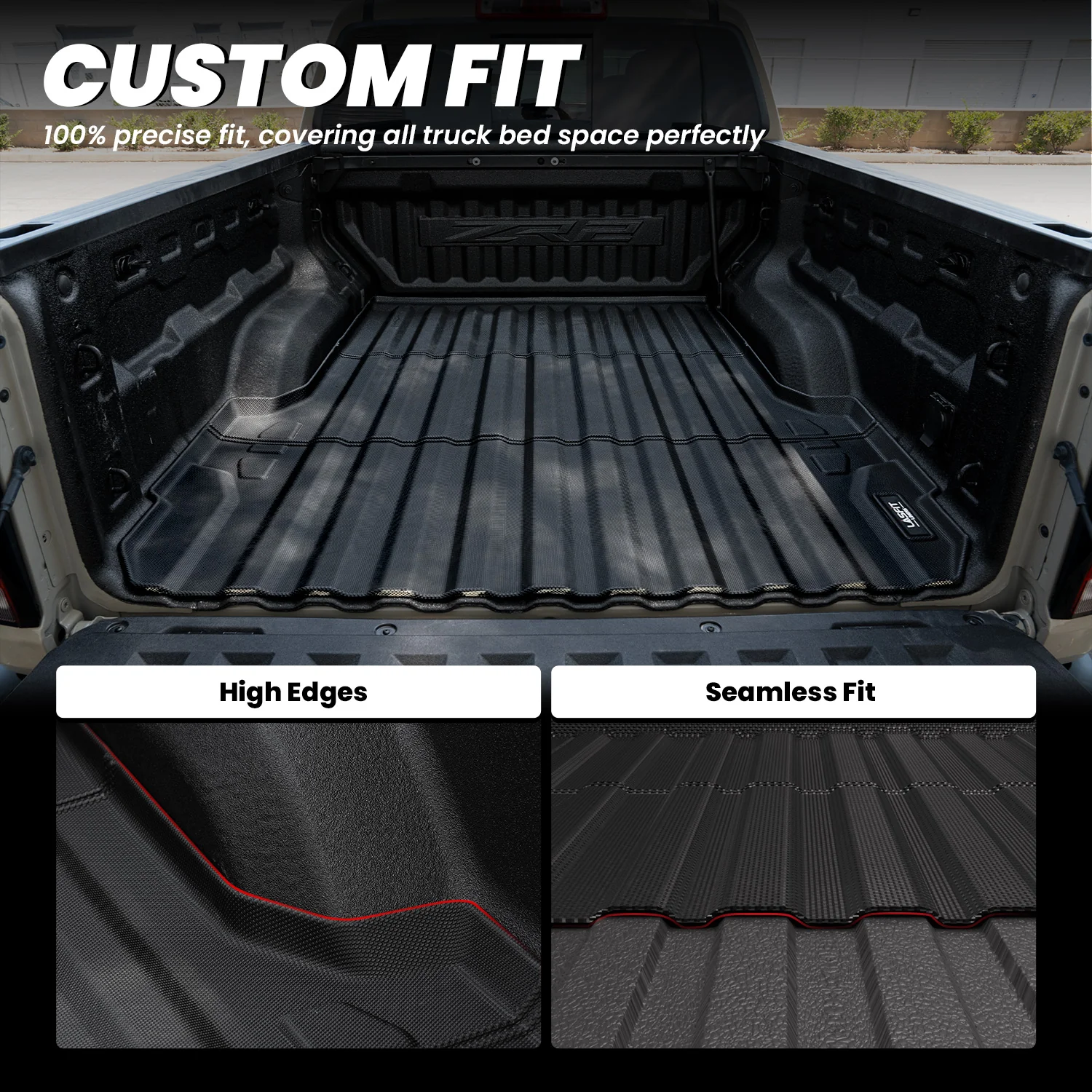 Fit for 2023-2026 GMC Canyon Heavy Duty 61.7"(5FT) Bed Mat or Tailgate Mat - Image 3