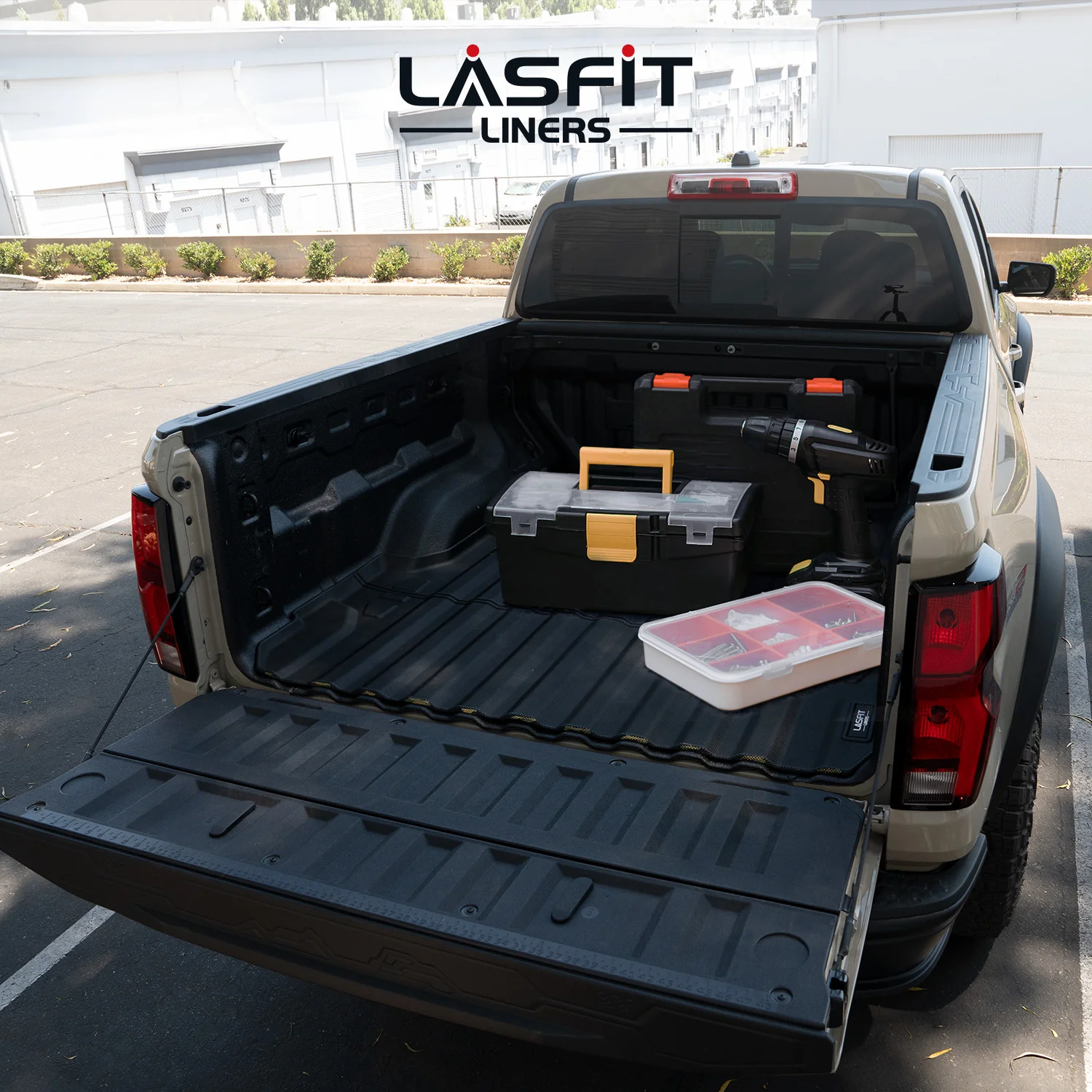 Fit for 2023-2026 GMC Canyon Heavy Duty 61.7"(5FT) Bed Mat or Tailgate Mat - Image 8