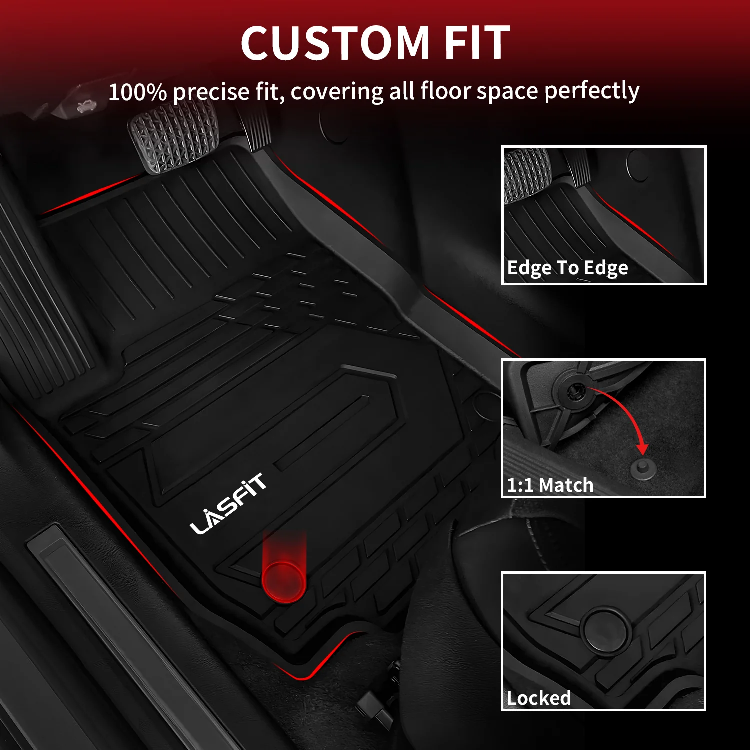Fit for 2018-2024 GMC Terrain (Include Denali) Floor Mats or Cargo Mat - Image 11