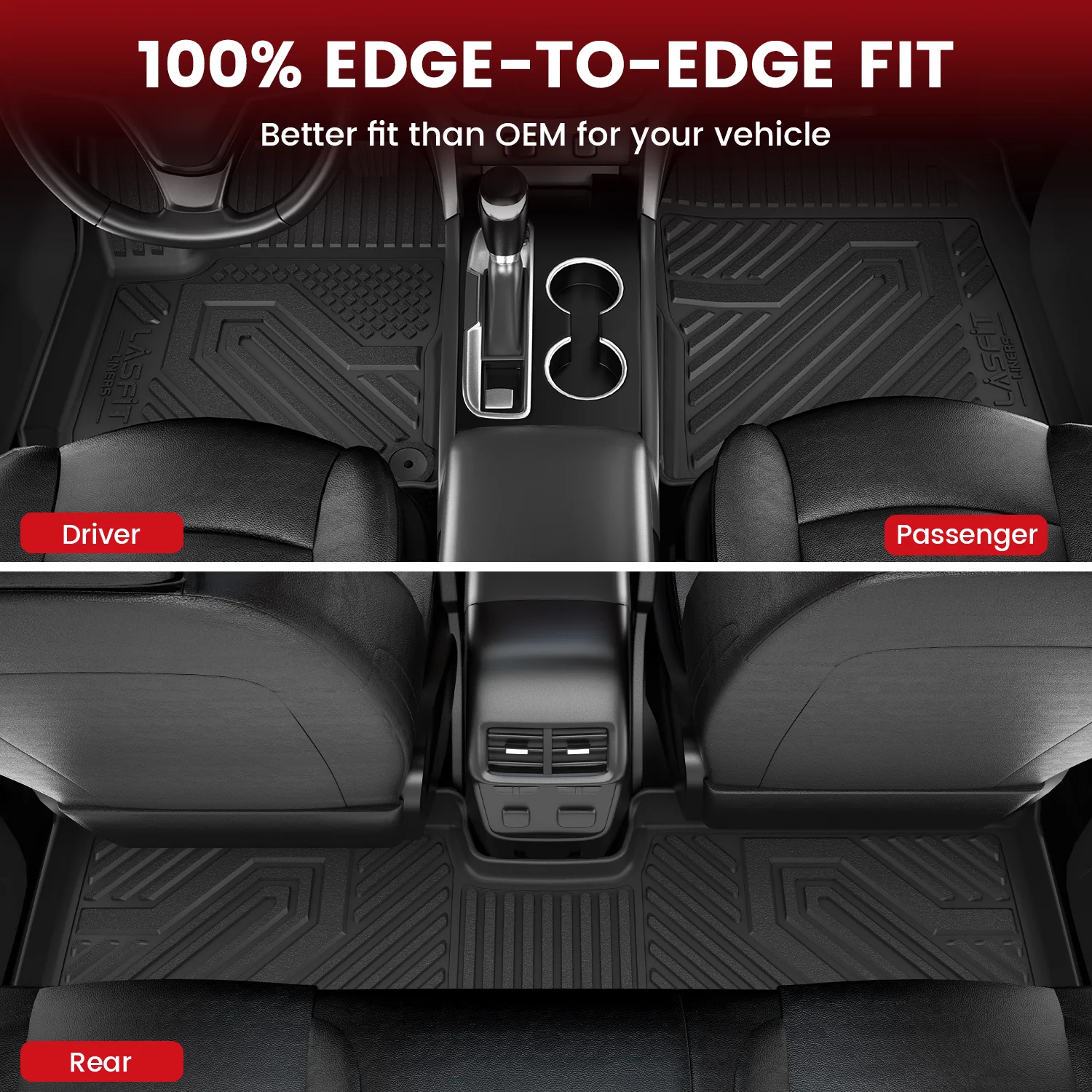 Fit for 2018-2024 GMC Terrain (Include Denali) Floor Mats or Cargo Mat - Image 3