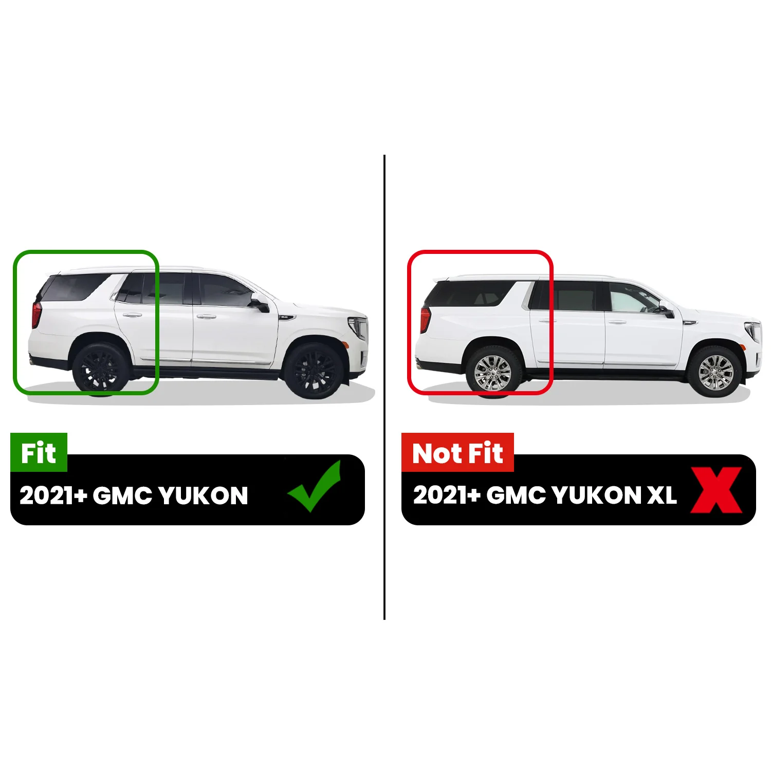 Fit for 2021-2026 GMC Yukon Floor Mats or Seatback & Cargo Mat, Not Fit Yukon XL - Image 3