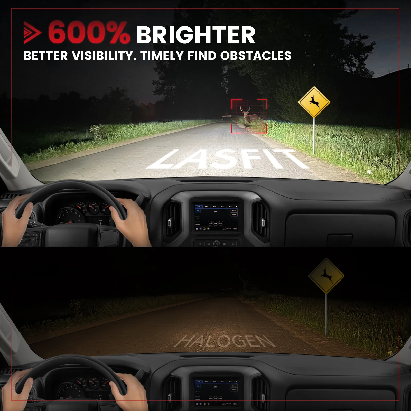 Fit for 2014-2020 Toyota 4Runner LED Bulbs Upgrade | Tested and Verified - Image 10