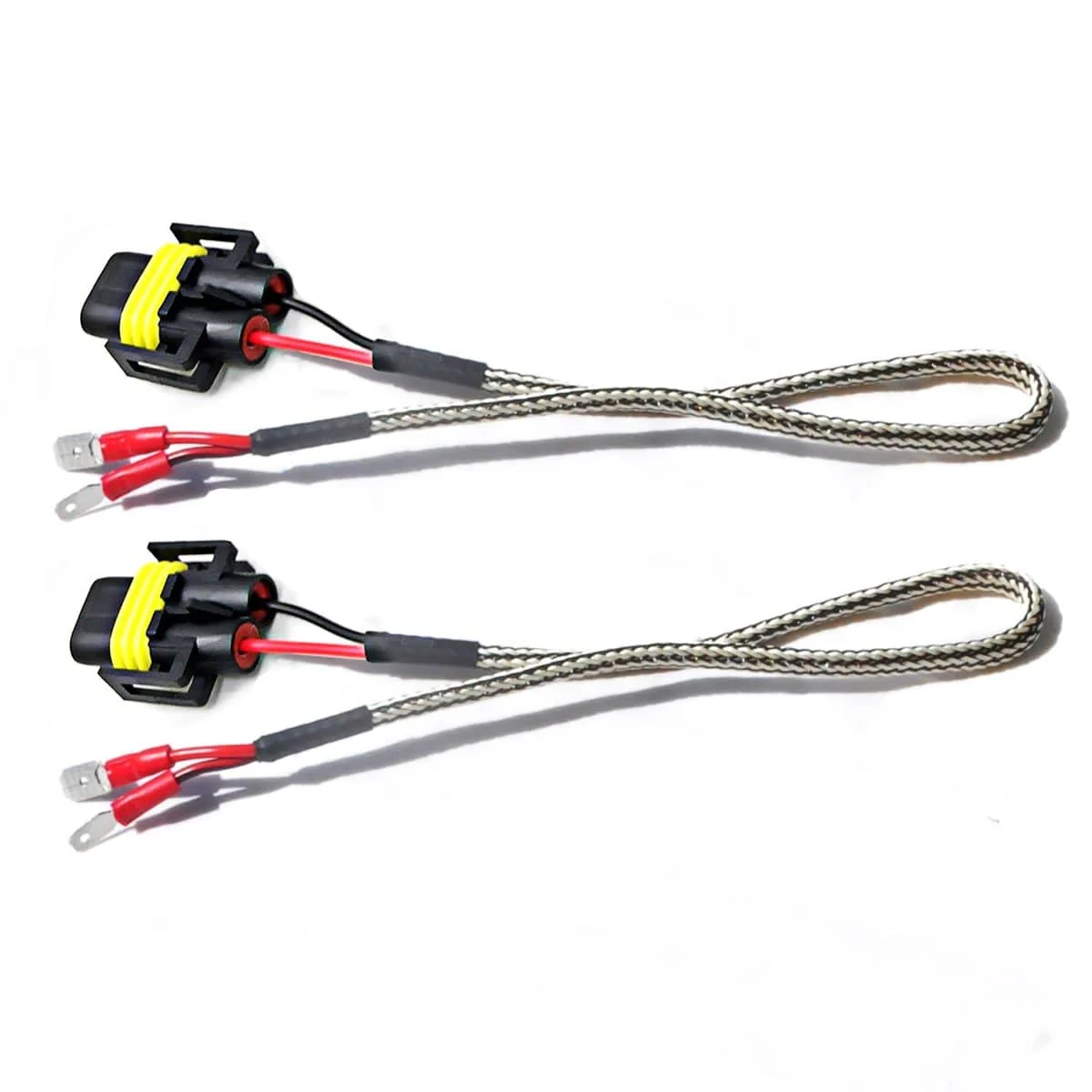 LED Bulb H11 To H11B Extension Cable Conversion Wiring Harness Fit for Hyundai Kia