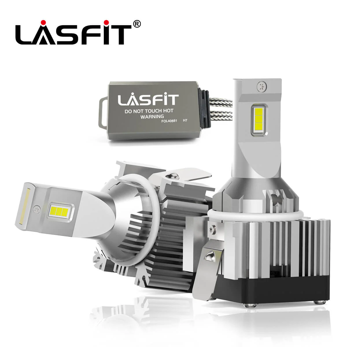 Pro Series H7 LED Bulbs w/Retainer Adapter Fit for Volkswagen Passat 2012-2015 | 2 Bulbs - Image 9
