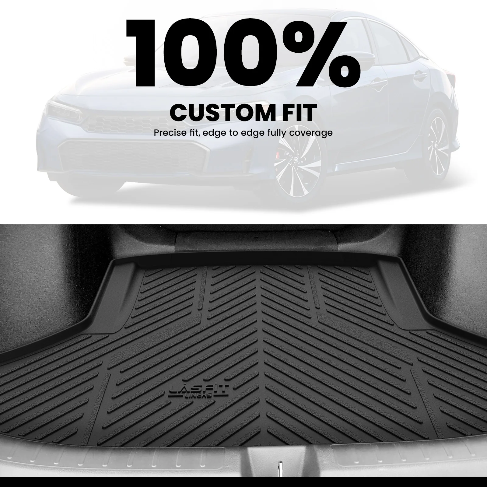 Fit for 2022-2026 Honda Civic Sedan Floor Mats or Cargo Mat(Include Type R) - Image 10