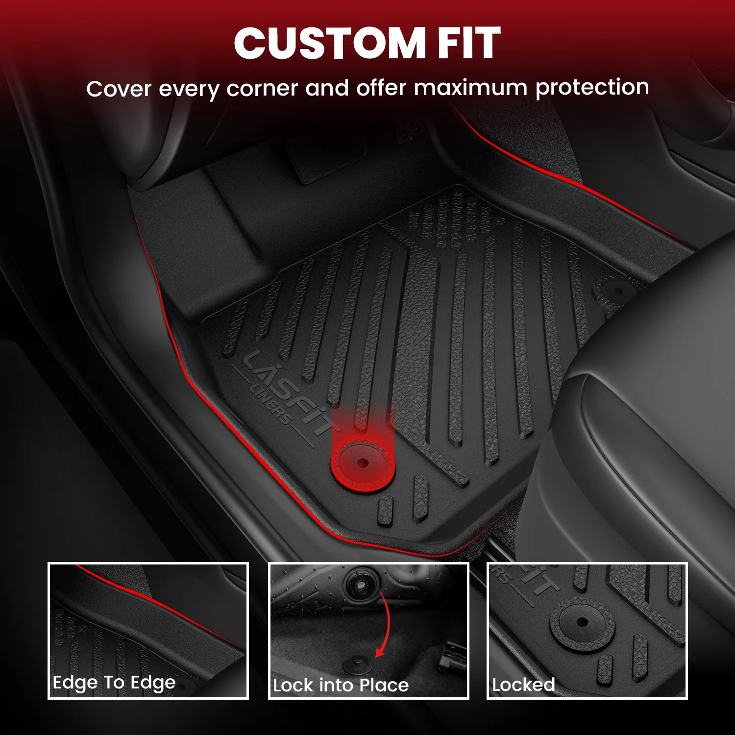 Fit for 2022-2026 Honda Civic Sedan Floor Mats or Cargo Mat(Include Type R) - Image 38