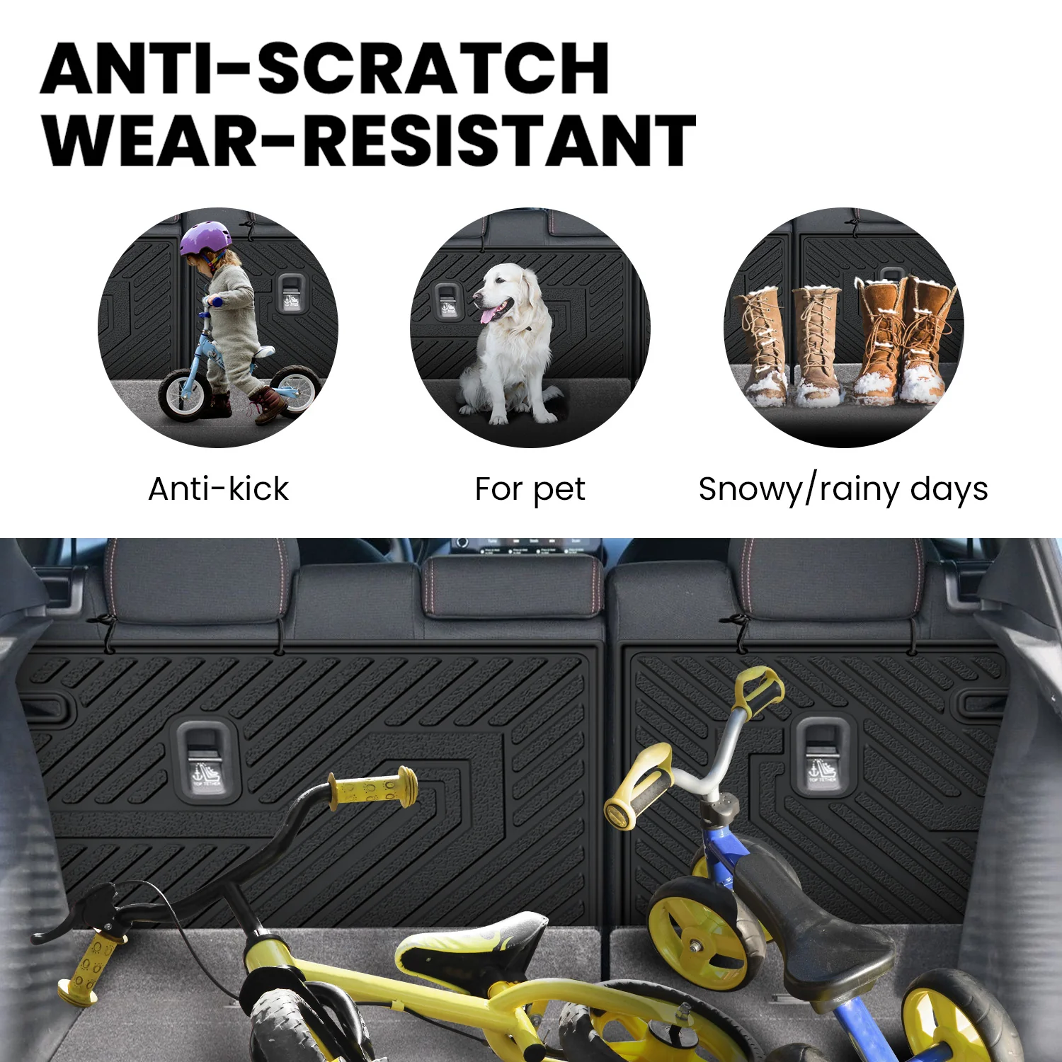 Fit for 2023-2026 Honda HR-V (Include Hybrid) Floor Mats or Seatback & Cargo Mats - Image 34
