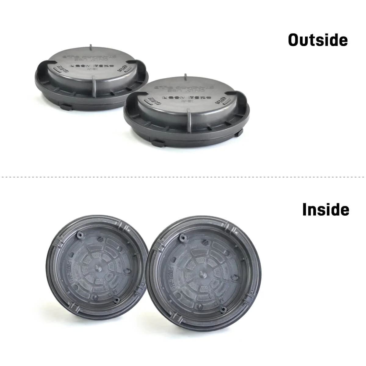 Fit for Hyundai Santa Fe Azera Sonata Elantra LED Bulb Dust Cover Seal Cap Waterproof OEM Design - Image 3