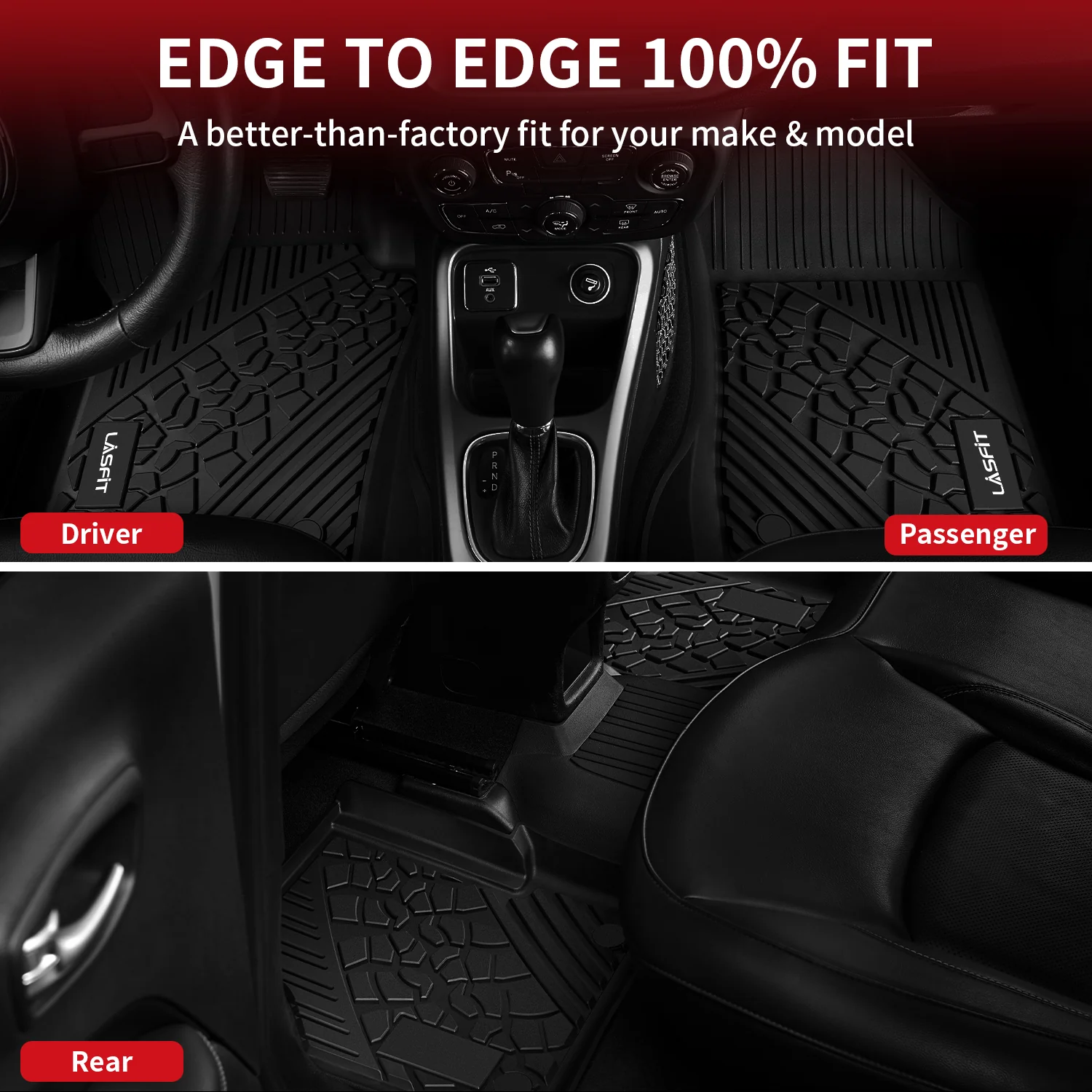 Fit for 2017-2026 Jeep Compass Floor Mats or Cargo Mat - Image 13
