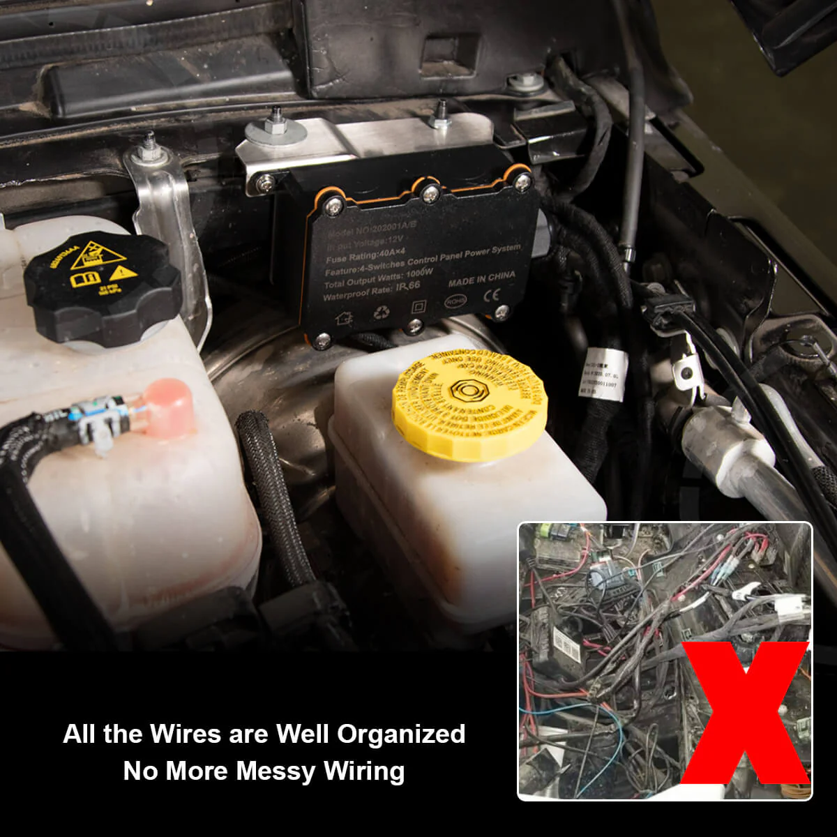 Fit For Jeep Gladiator JT 2019-2025 Auxiliary Switch Panel Bank Kit - Image 10
