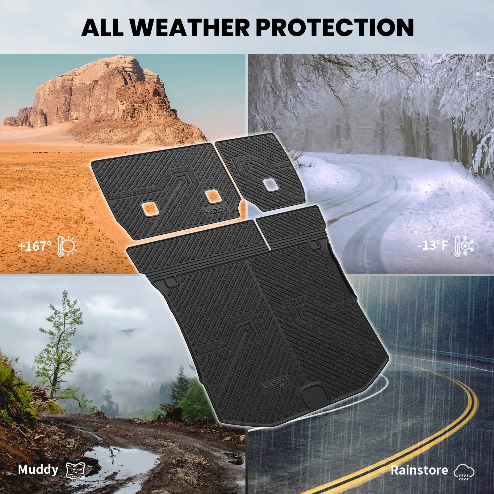 Fit for 2016-2022 Jeep Grand Cherokee WK Floor Mats or Cargo Mats - Image 28
