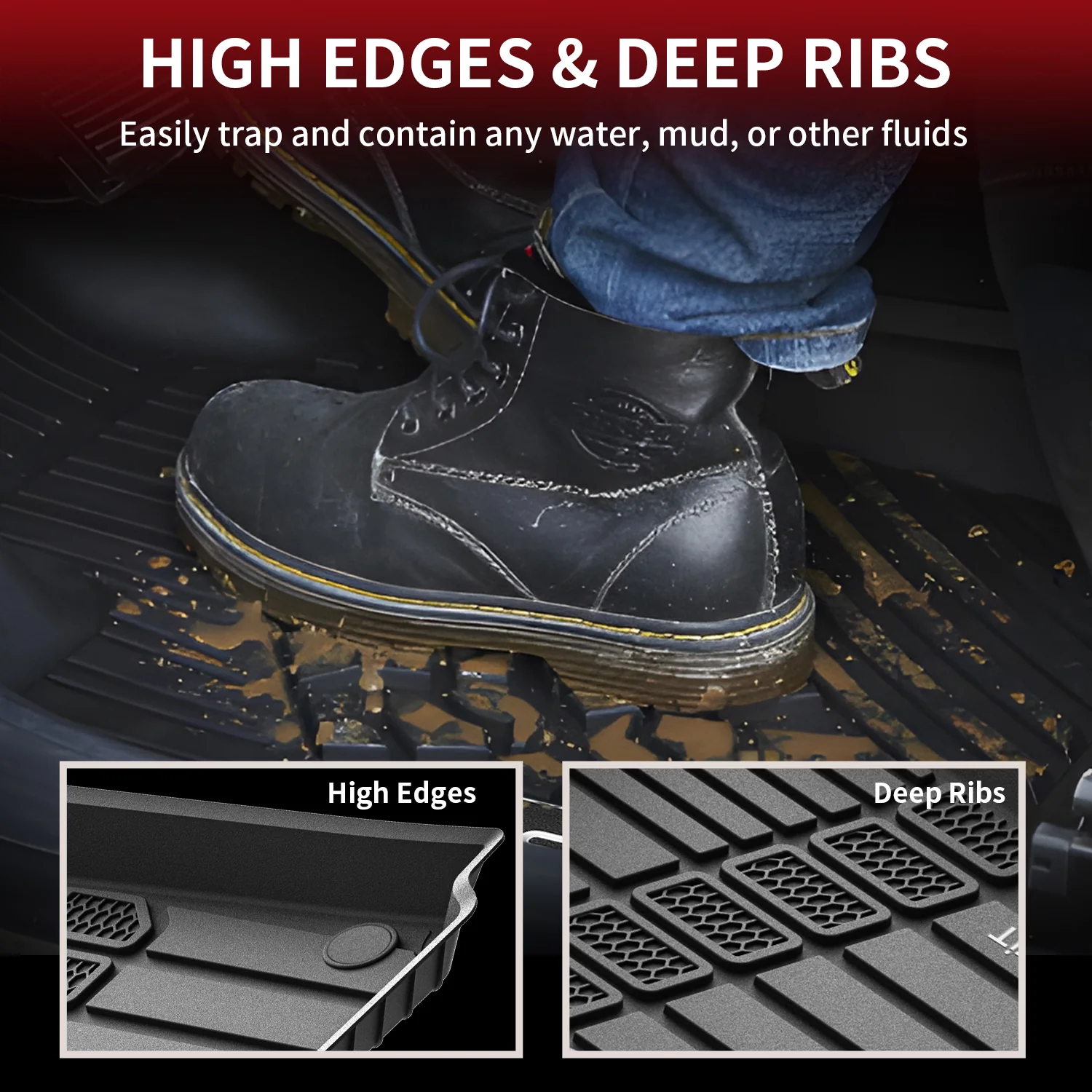 Fit for 2021-2026 Jeep Grand Cherokee L Floor Mats or Cargo Mat - Image 13