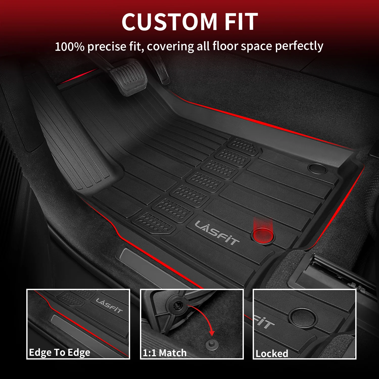 Fit for 2021-2026 Jeep Grand Cherokee L Floor Mats or Cargo Mat - Image 21