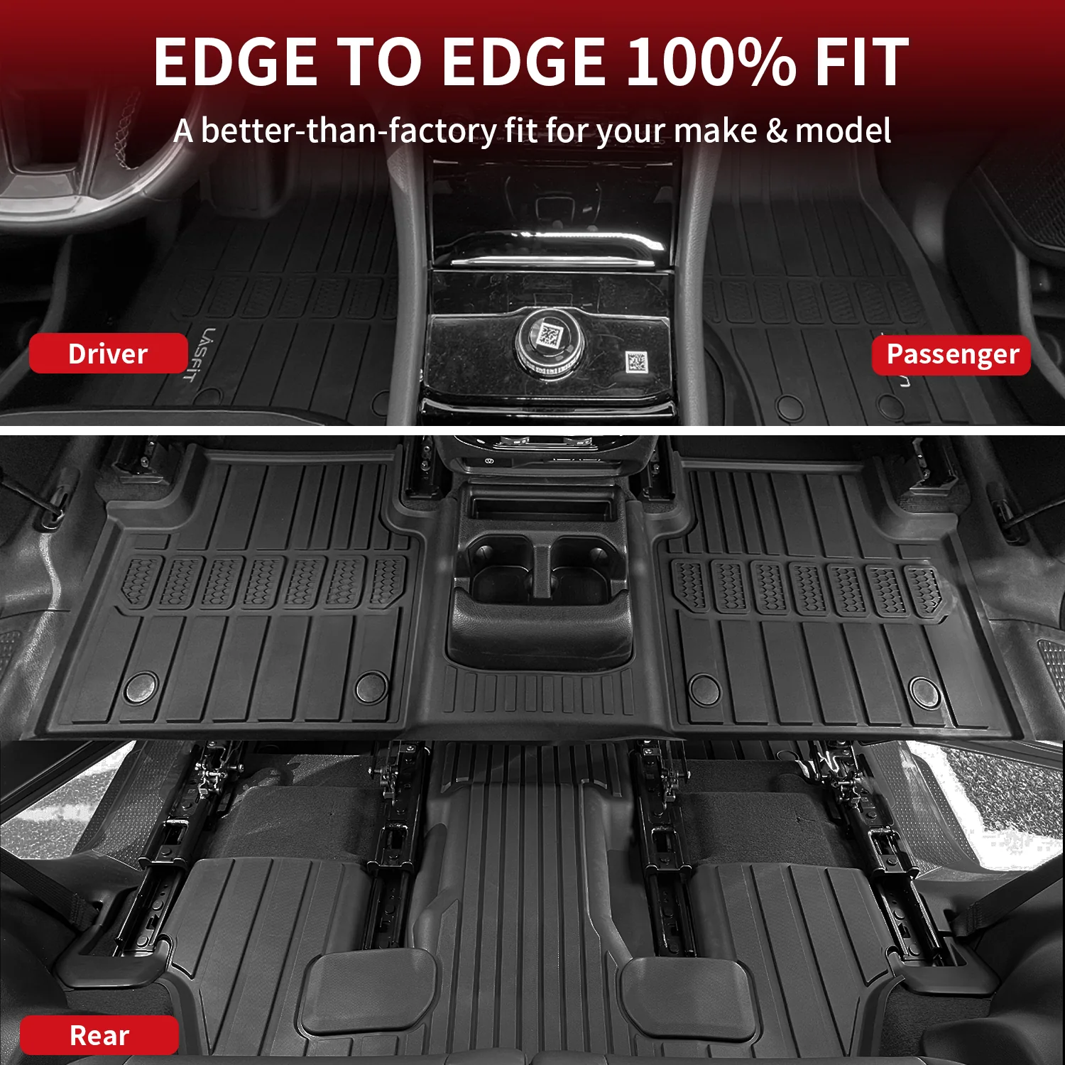 Fit for 2021-2026 Jeep Grand Cherokee L Floor Mats or Cargo Mat - Image 22