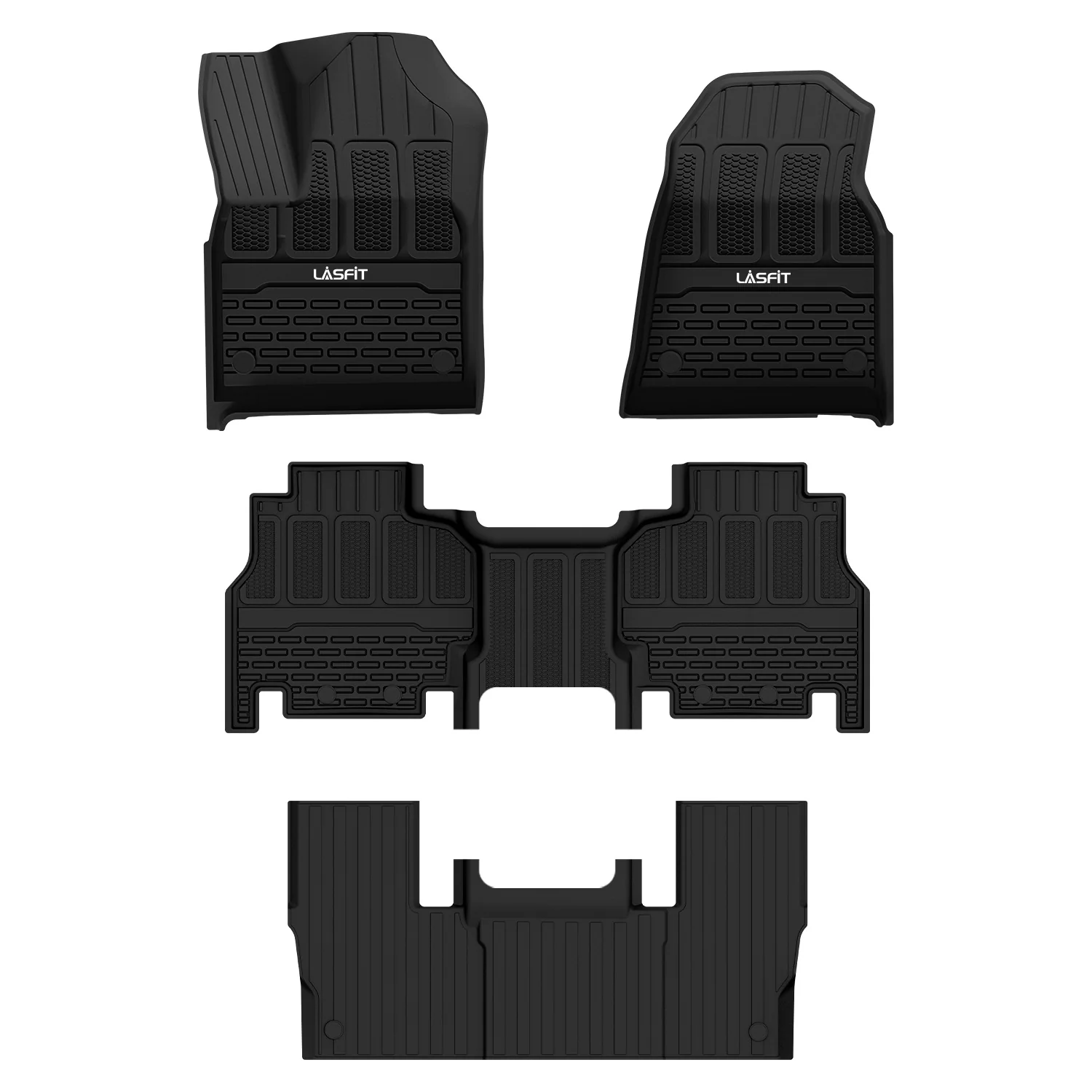 Fit for 2022-2025 Jeep Grand Wagoneer Floor Mats, Fit 7-seater Only - Image 8