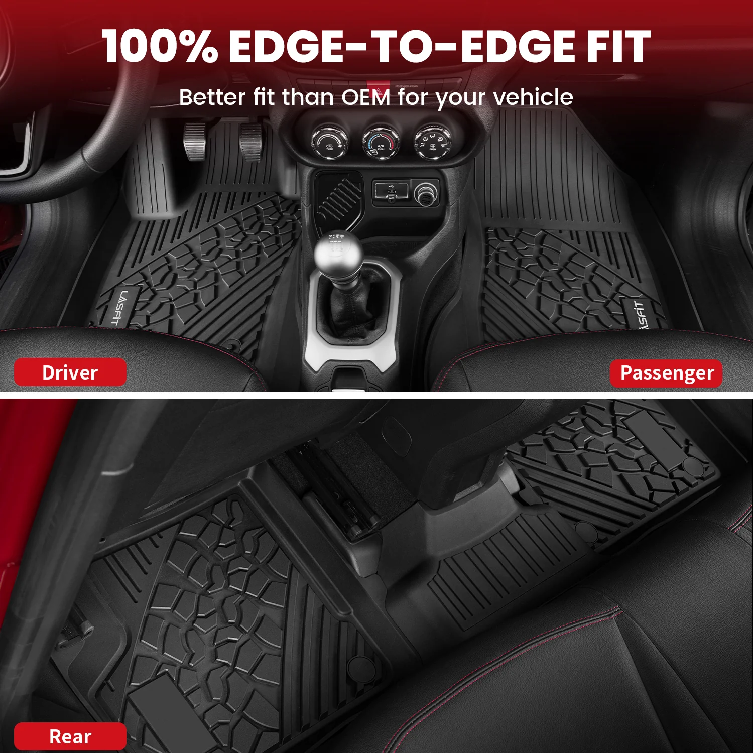 Fit for 2015-2023 Jeep Renegade Floor Mats - Image 3