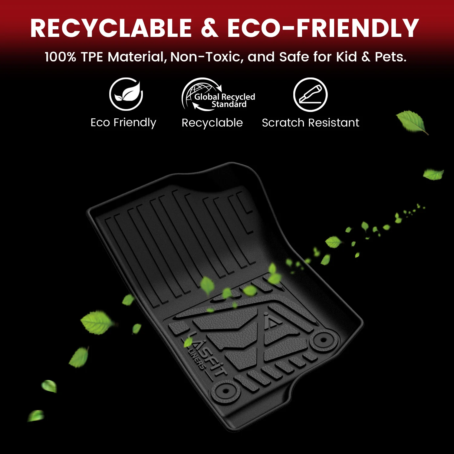 Fit for 2021-2025 Jeep Wrangler 4xe Floor Mats or Cargo Mat, Don't Fit Wrangler JL - Image 9