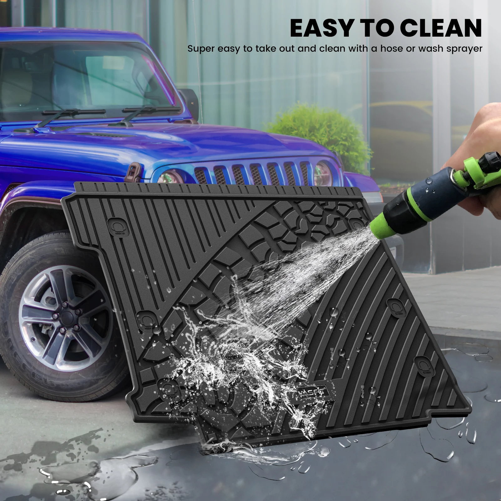 Fit for 2018-2026 Jeep Wrangler JL Floor Mats or Cargo Mat, Fit 4-Door Only(Don't fit 4xe) - Image 32