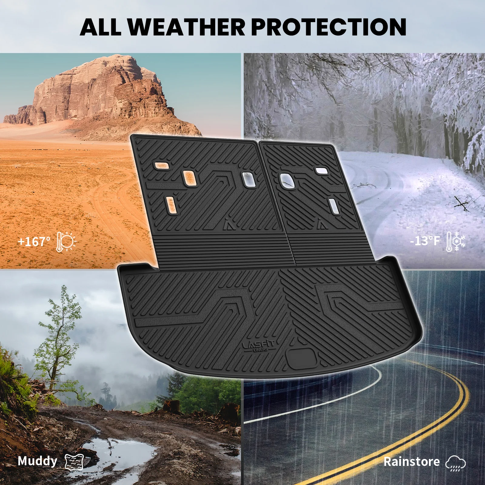 Fit for 2020-2025 Kia Telluride Floor Mats or Seatback & Cargo Mat - Image 14