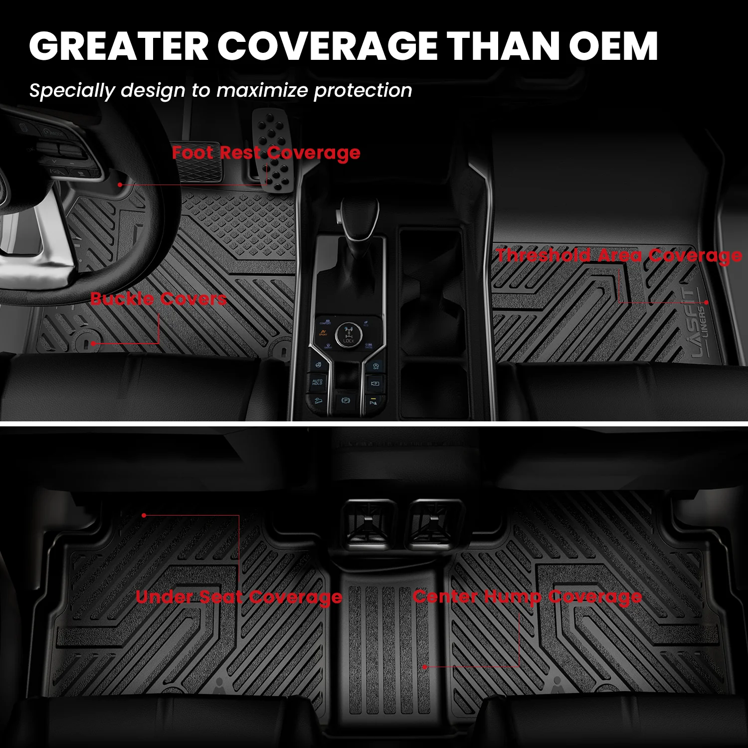 Fit for 2020-2025 Kia Telluride Floor Mats or Seatback & Cargo Mat - Image 20