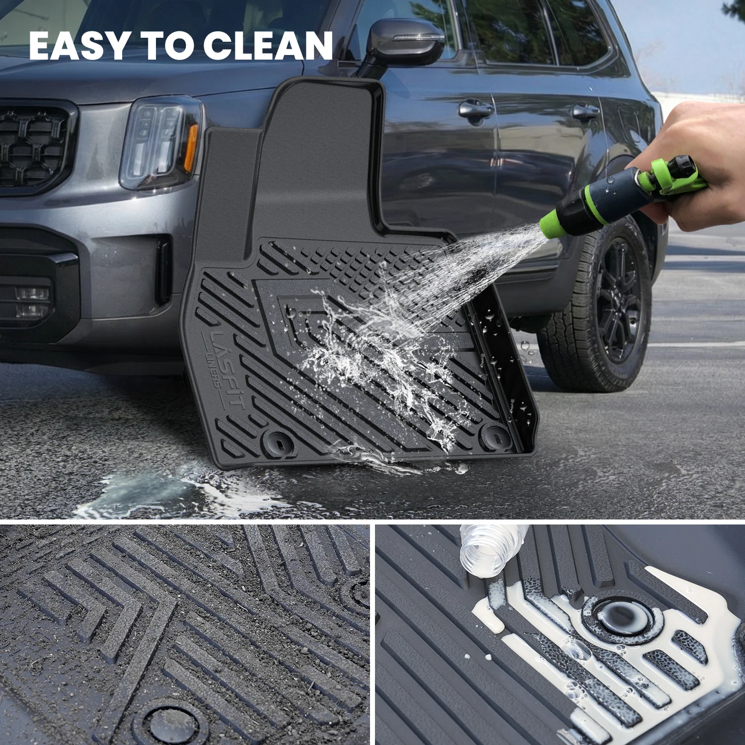 Fit for 2020-2025 Kia Telluride Floor Mats or Seatback & Cargo Mat - Image 6