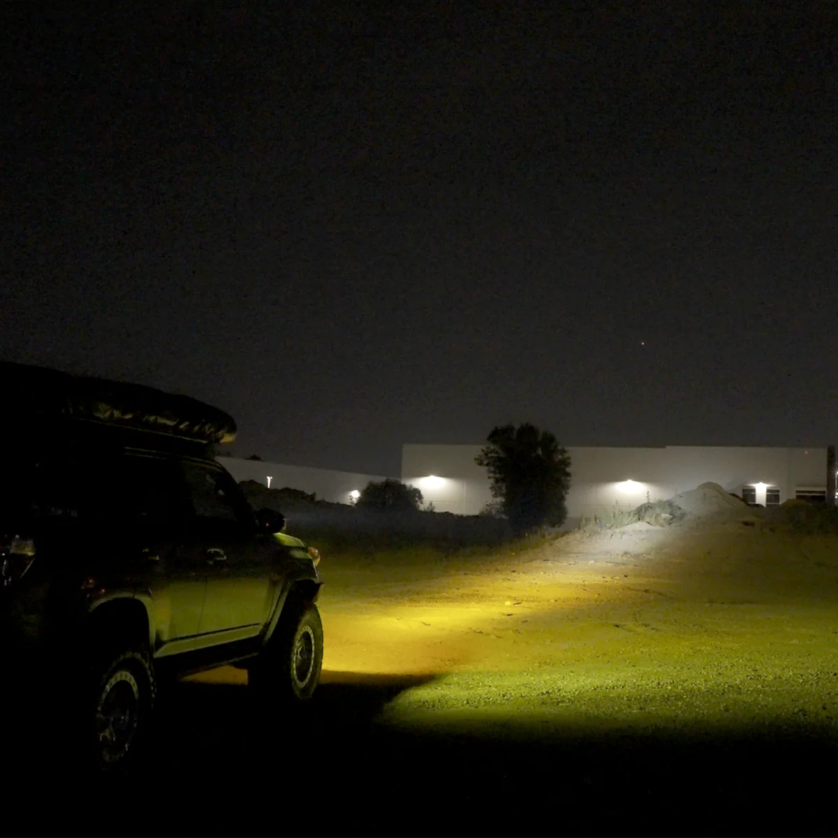 Lasfit 22" Off-Road LED Amber Light Bar With Slim Single Row Combo Flood Spot Design | Bumper Grille Mount - Image 7