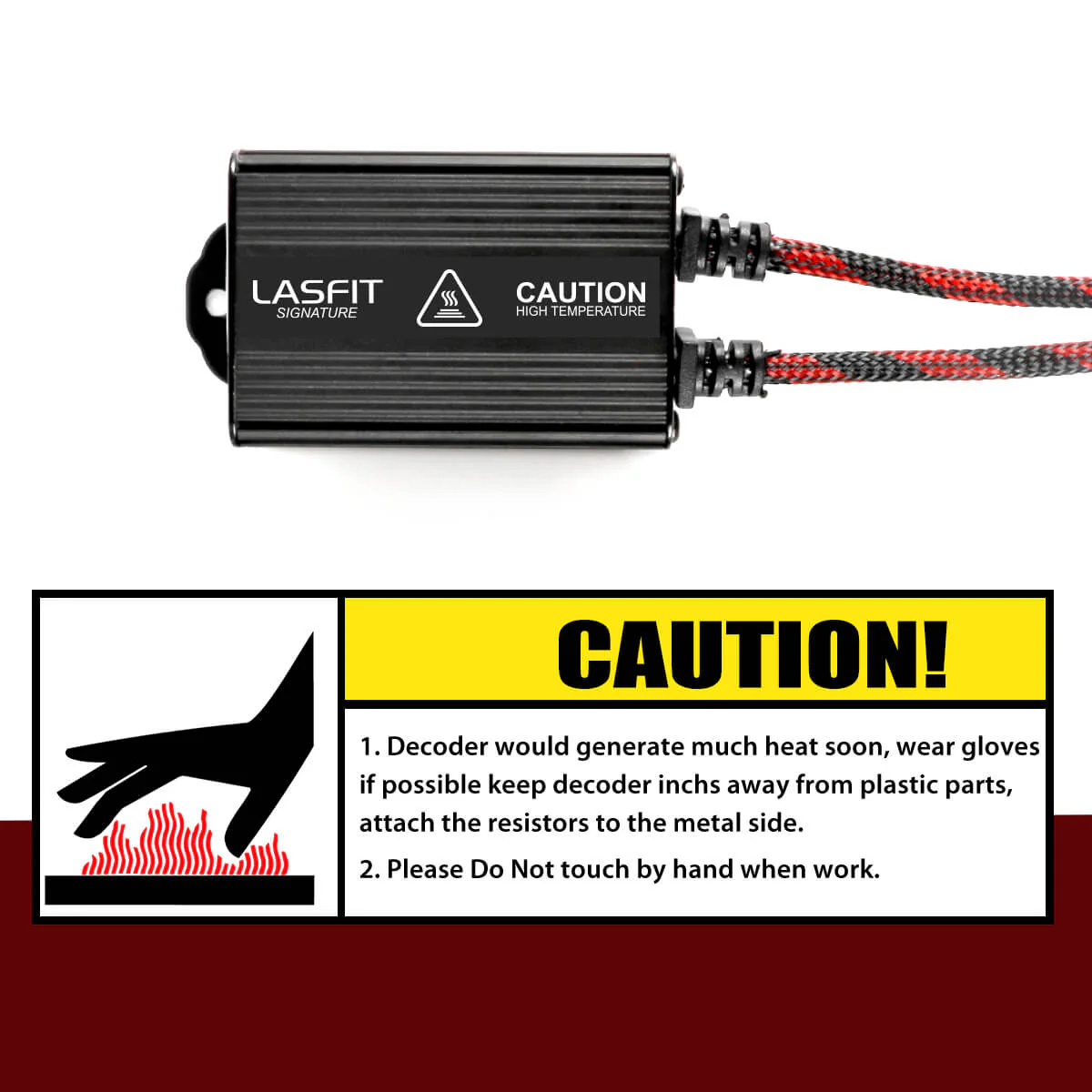 9007 HB5 9004 HB1 LED Bulb Canbus Adapter Anti-Hyper Flash Error Free - Image 7