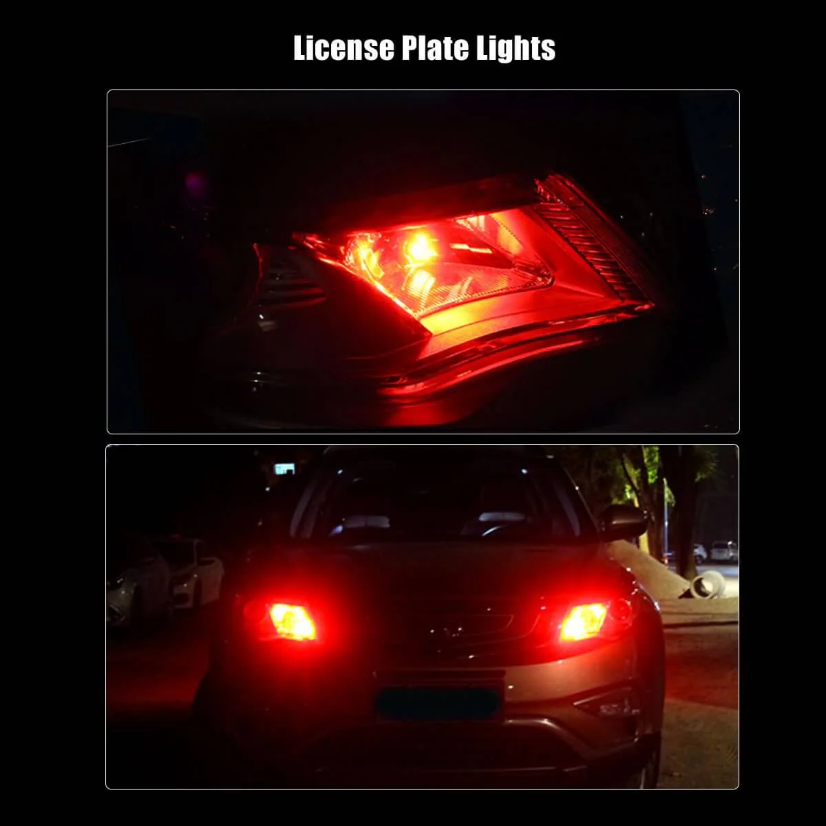 194 168 W5W CANBUS Error Free LED Third Brake Tail Light, Side Marker Bulbs | Brilliant Red, 2 Bulbs - Image 8
