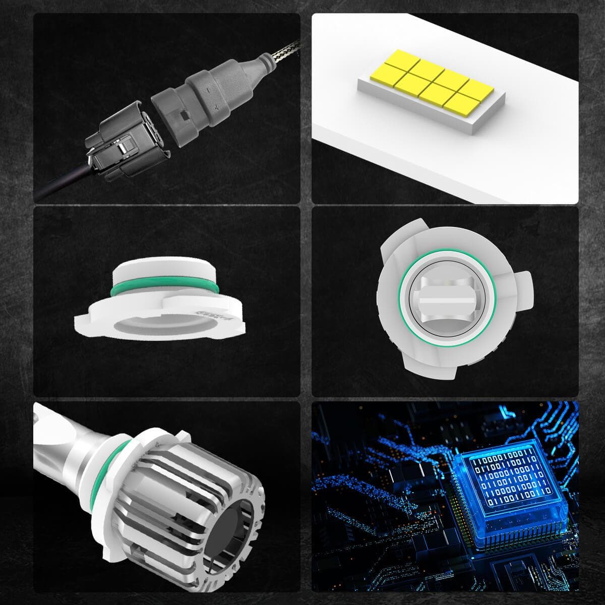Fit for 2001-2007 Toyota Highlander LED Bulbs Exterior Interior Lights Upgrade - Image 4