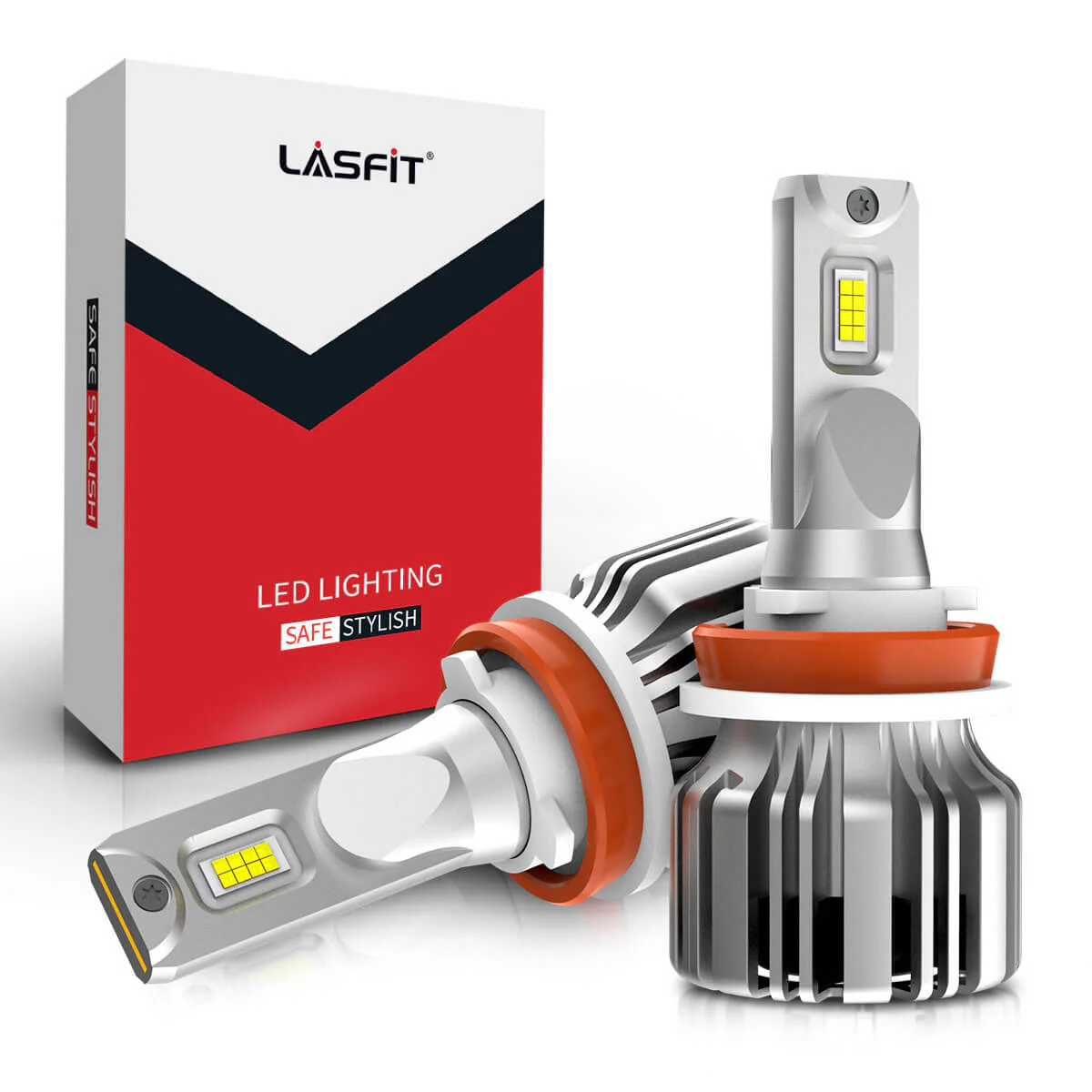 50W H11 H8 H9 LC Plus Series | 5,000LM 6000K LED Bulbs
